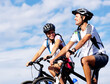 sh_bike Happy carefree mountain bike couple cycling outdoors klein.jpg